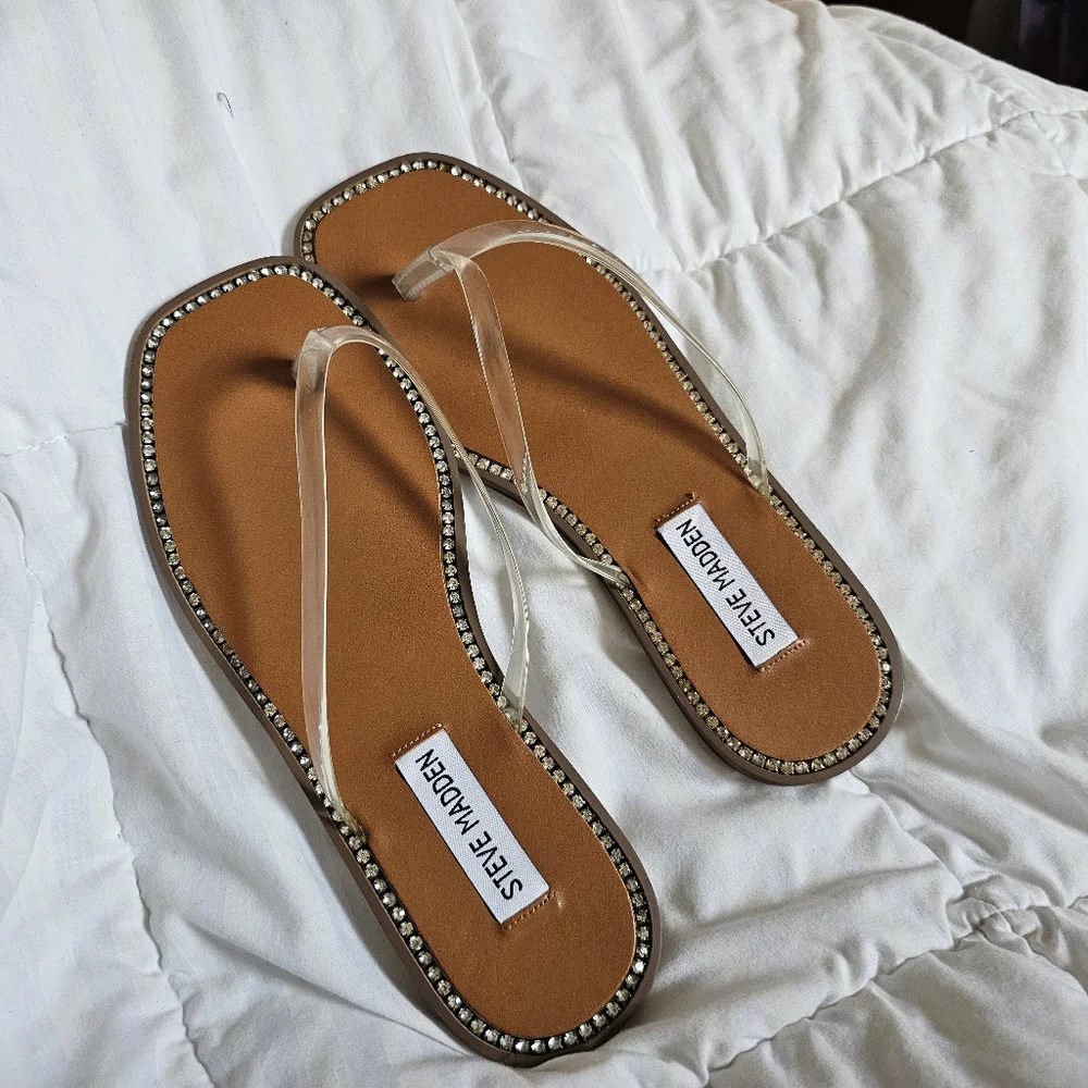 Steve Madden Studded Sandals - Picture 4 of 5